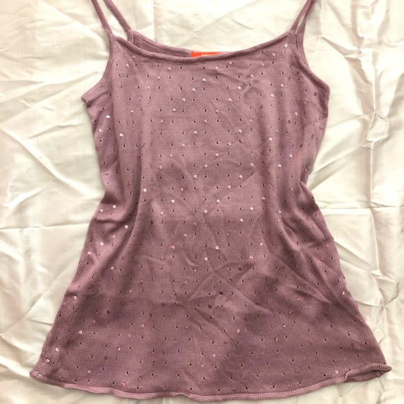 Scullers Tops - SCULLERS Cami top with sequence details.